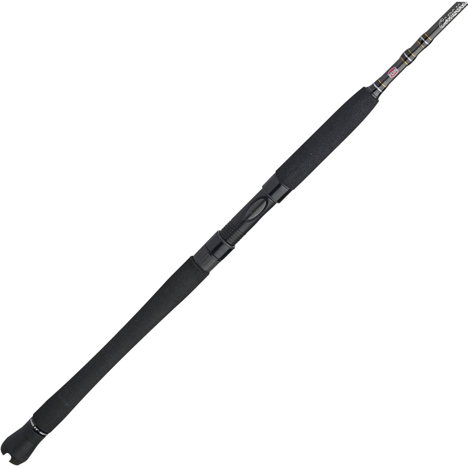 PENN Carnage III Inshore Spinning Rod, 7′ Fishing Pole, Medium Power, Extra Fast