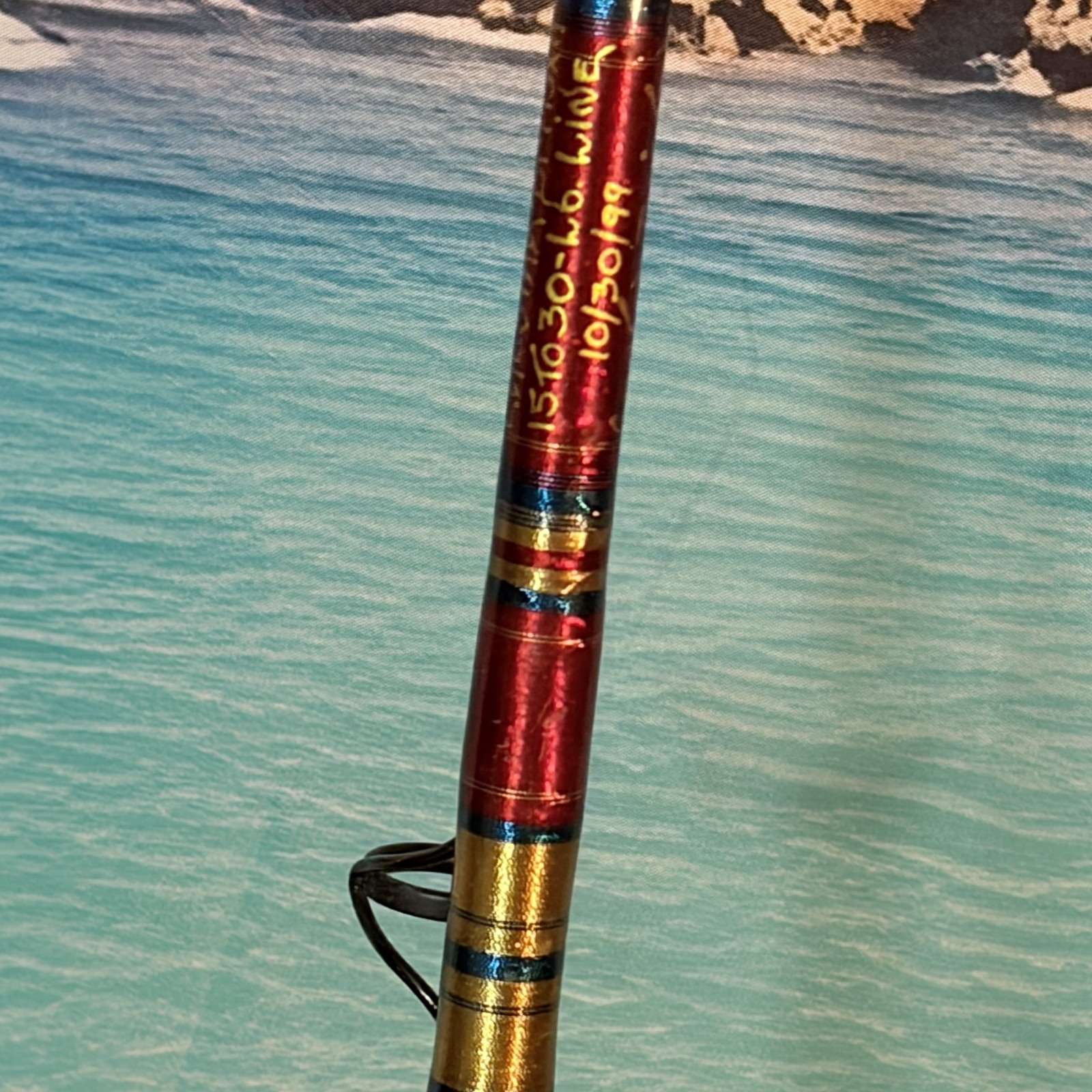 CALSTAR BT-195XH Custom by LONGFIN 15-30lb Saltwater Rod AFTCO-2M 6′ Red