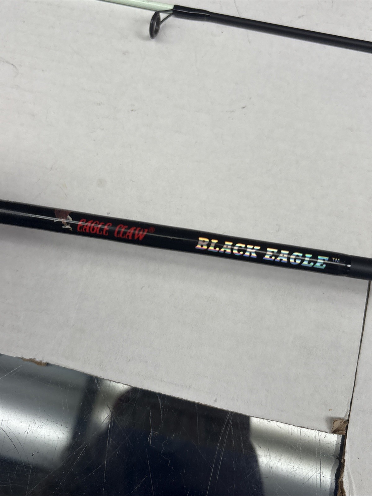 Black Eagle Claw Rod Medium Night Stick BEG 200G 6’6 Glow In The Dark NOS