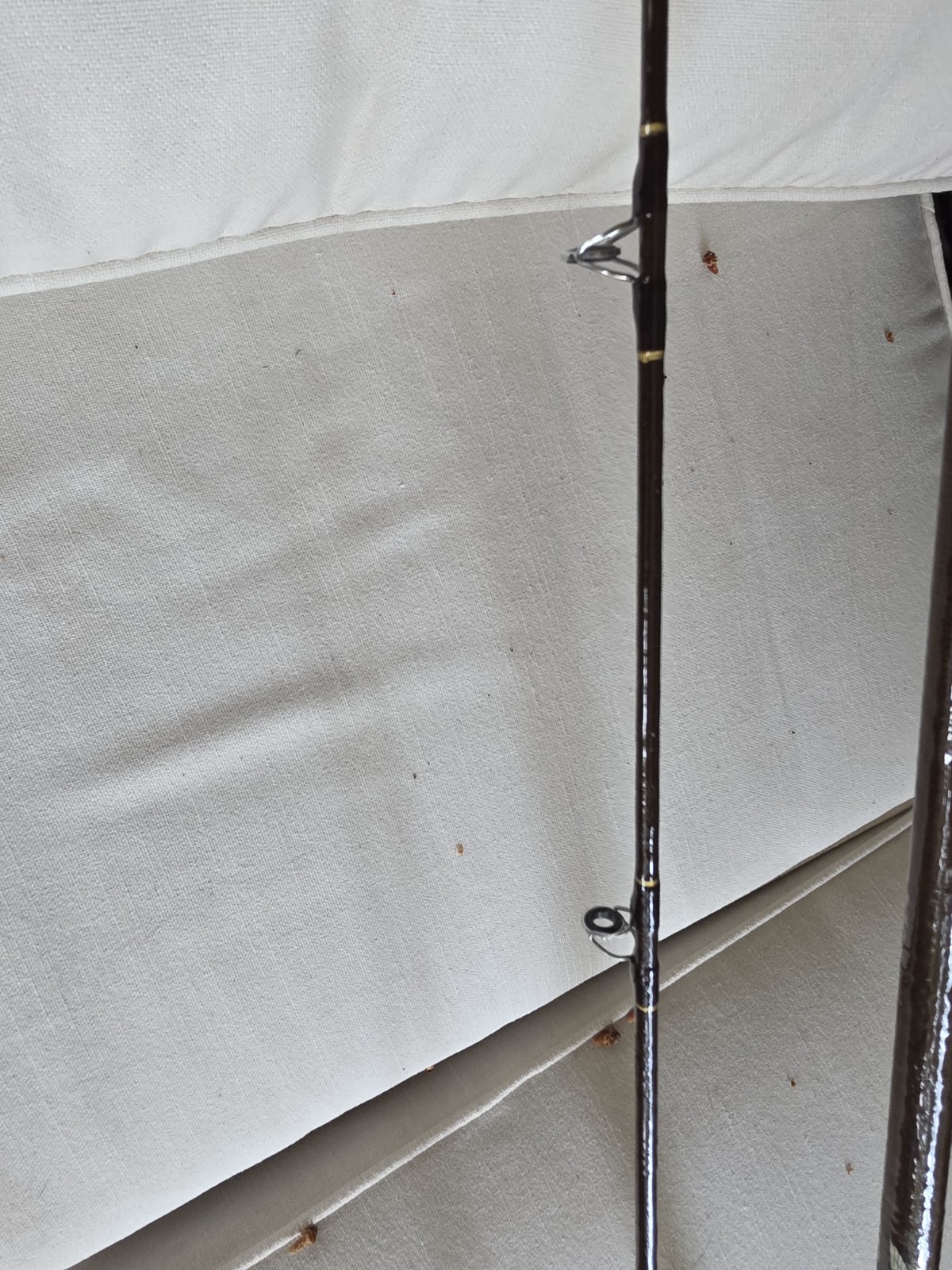 Fenwick Fenglass Old Glass Spin Rod 8ft 7in No Guide Damage Fishing Equipment