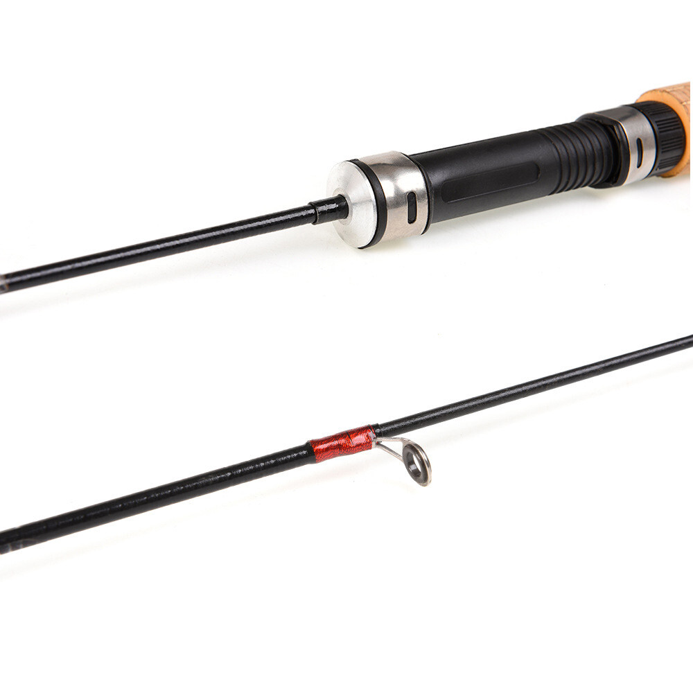 Telescopic Fly Fishing Rod and Reel Combo Kit Fishing Reel 4B and Fiberglass Rod