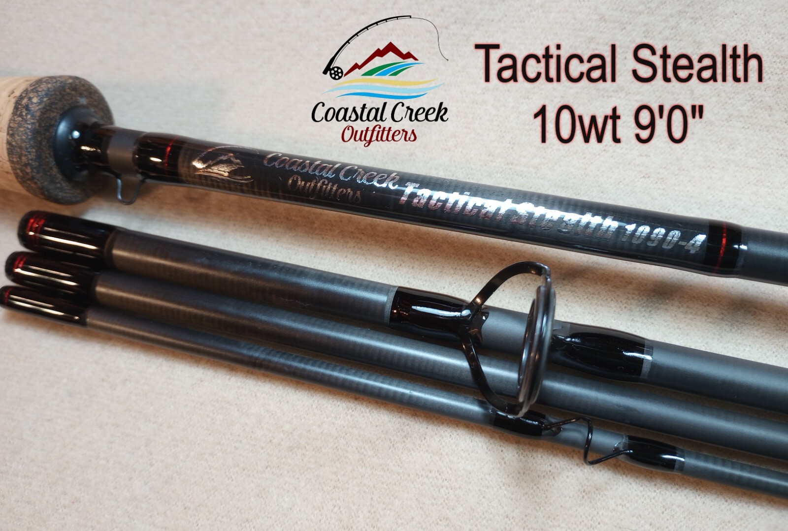 Coastal Creek Outfitters Tactical Stealth 10wt Custom Fly Rod built just for you