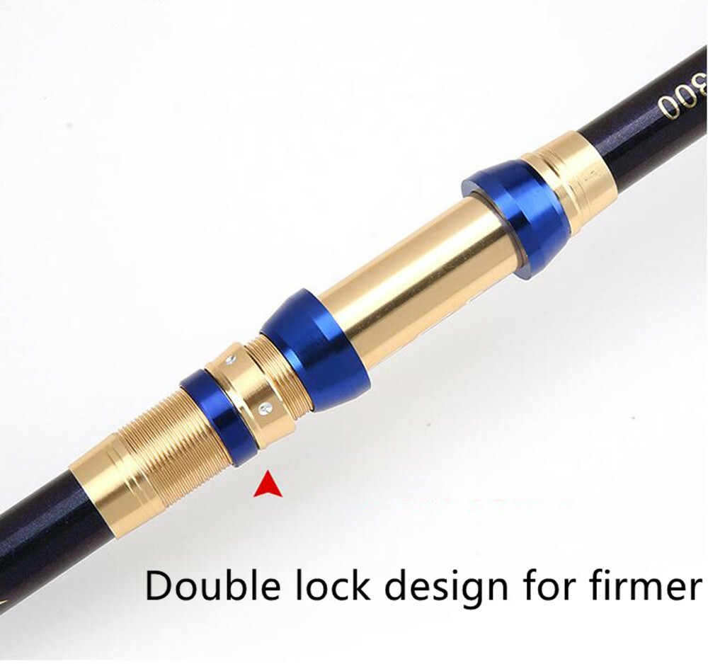 Portable Spinning Fishing Rods Carbon Fiber Travel Sea Pole Rock 2.1M-3.6M Rods