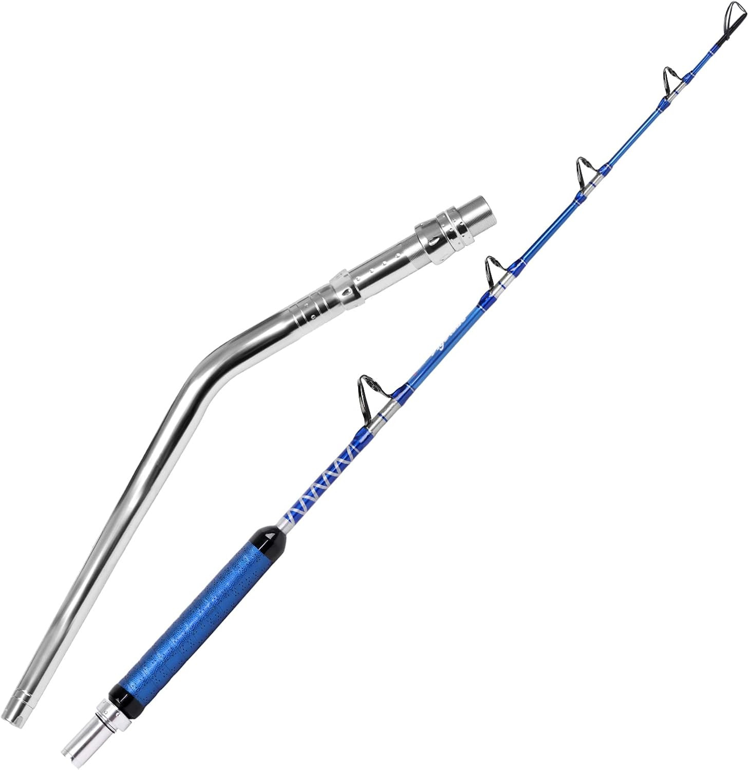 Bent Butt Fishing Rod 2-Piece Saltwater Offshore Trolling Rod