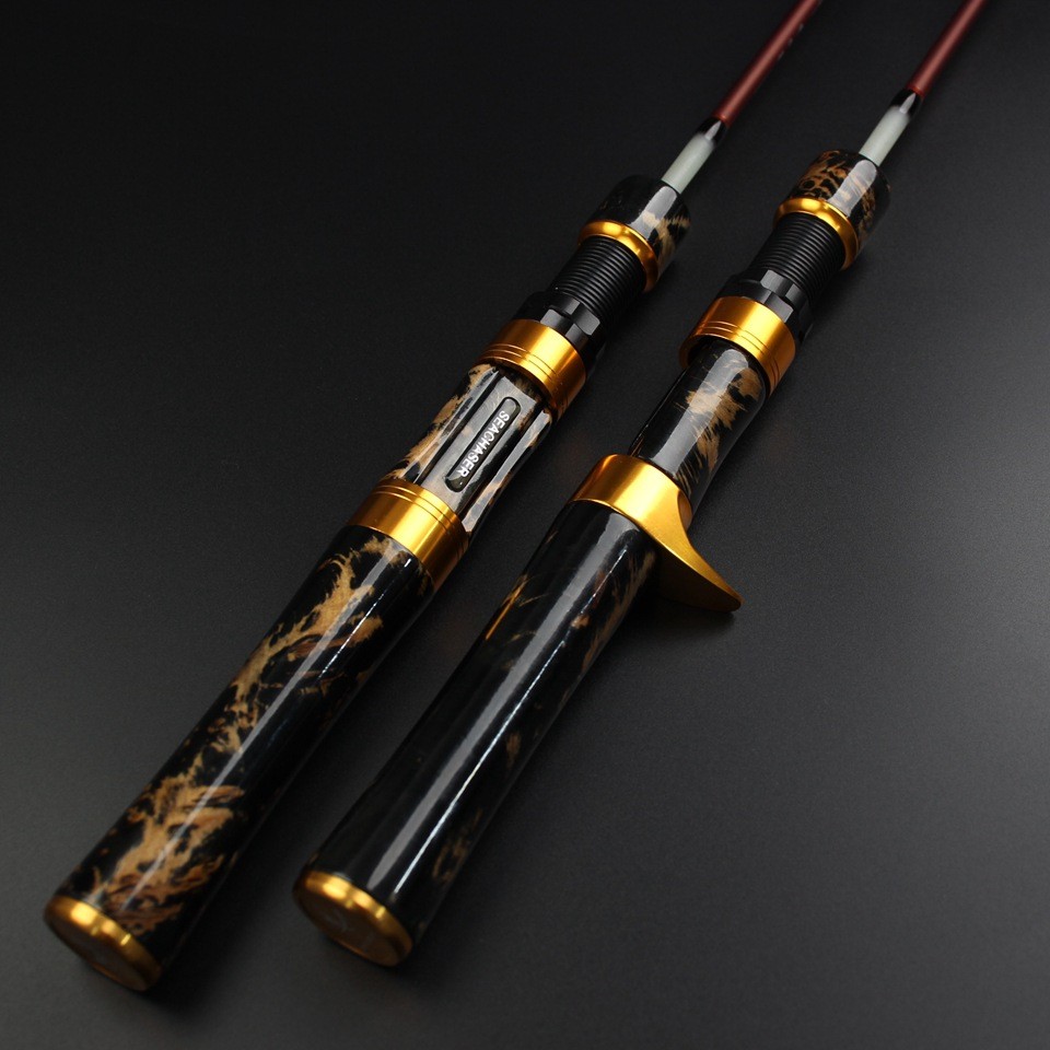 Carbon Fiber Fishing Rod Super Soft And Ultra Light 1.4m Four-Section Portable
