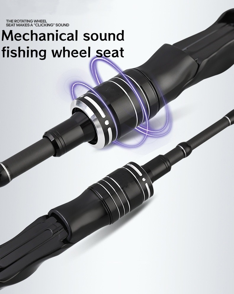 Telescopic Fishing Rod Carbon Fiber Fast Action Casting Spinning Travel Rod Carp