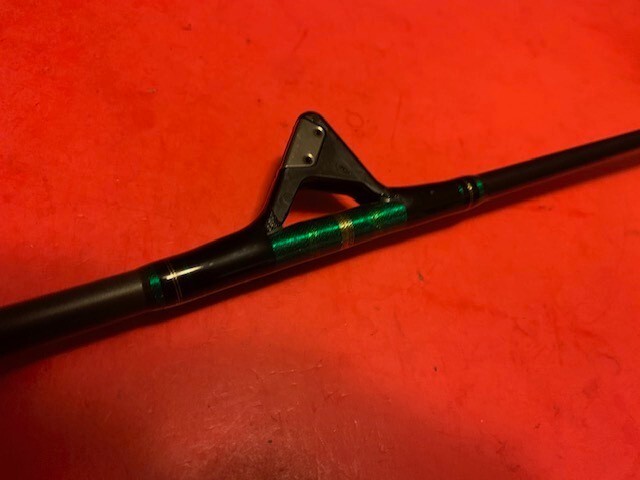 CUSTOM BUILT GLOOMIS? 7 FOOT 10 TO 20 POUND CLASS BAITCASTING FISHING ROD AFTCO