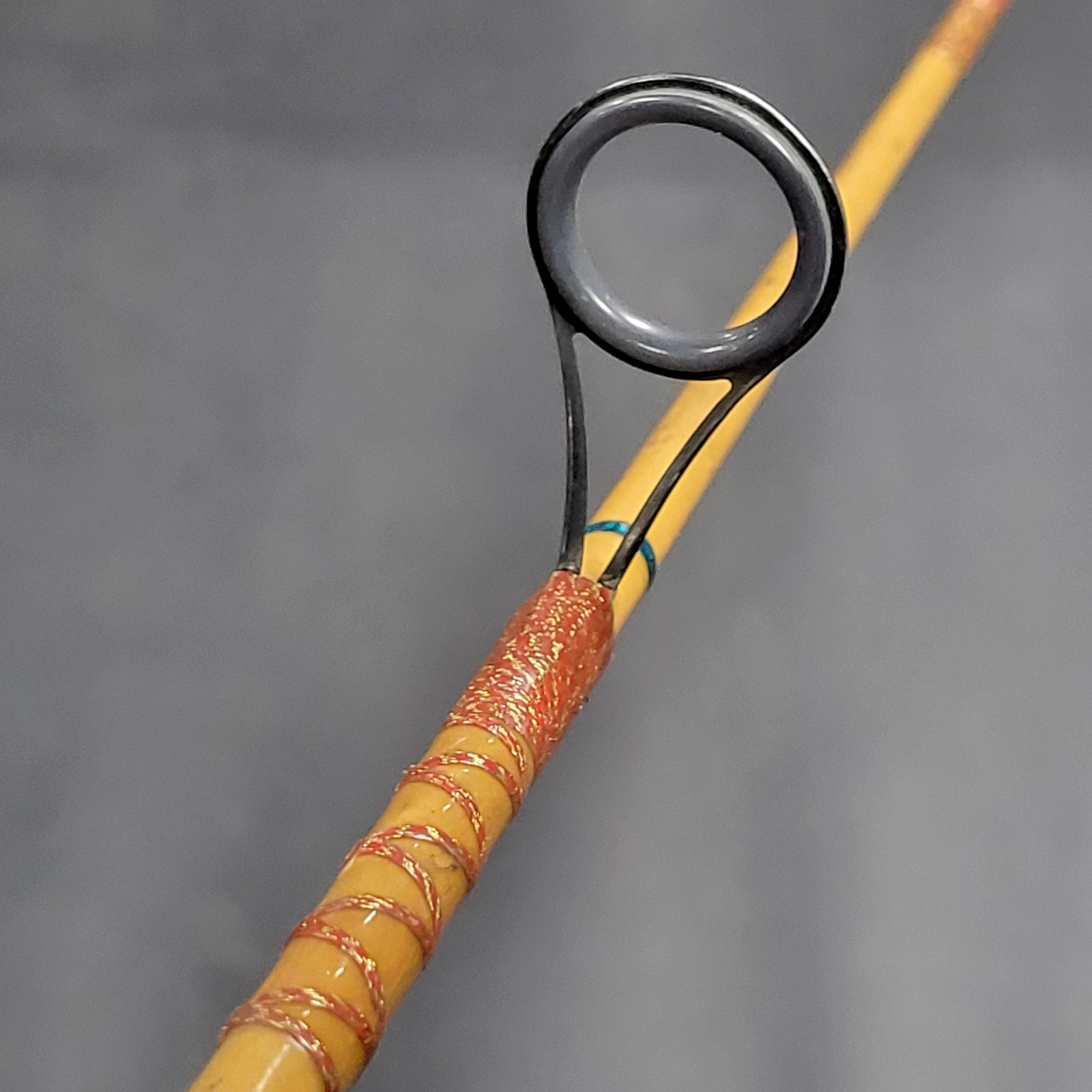 Custom Built Handmade Trolling Fishing Rod, 7 Guides, 7 ft., Foam Split Grip, EX