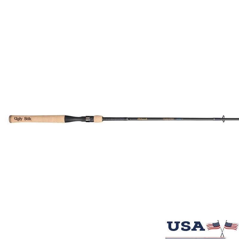 Lightweight Fishing Rod 6ft Medium Heavy Durable Construction Cork Handle New