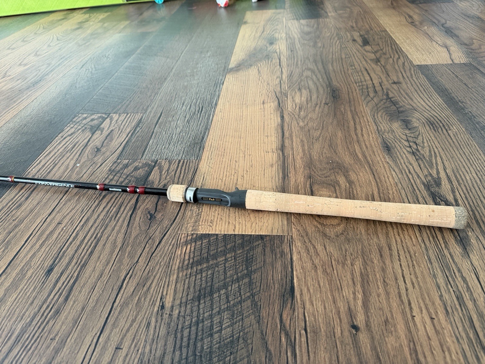 Shimano Convergence Casting Rod 6’6″ Medium Heavy Fast 2-Piece Black Cork Bass