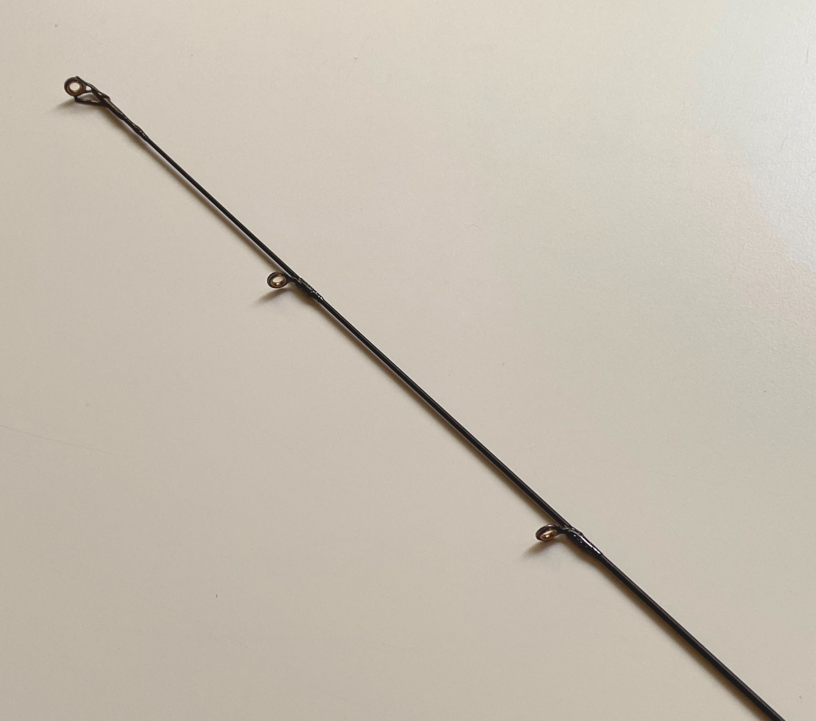 High modulus Graphite Trout Spin Rod – 2 section 7’0″ – Light Guides -New