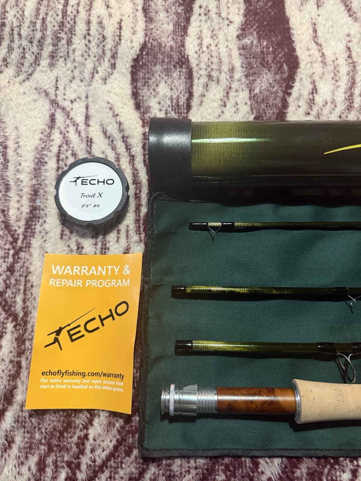 Echo Trout X 8’4″ 4wt 4pc Fly Rod