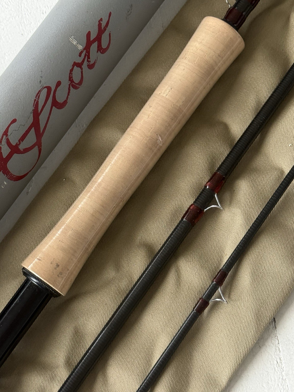 **BEAUTIFUL** 🔥 SCOTT G 10wt 9’ft~3Pc Fly Rod!!🔥~LEGENDARY~🔥
