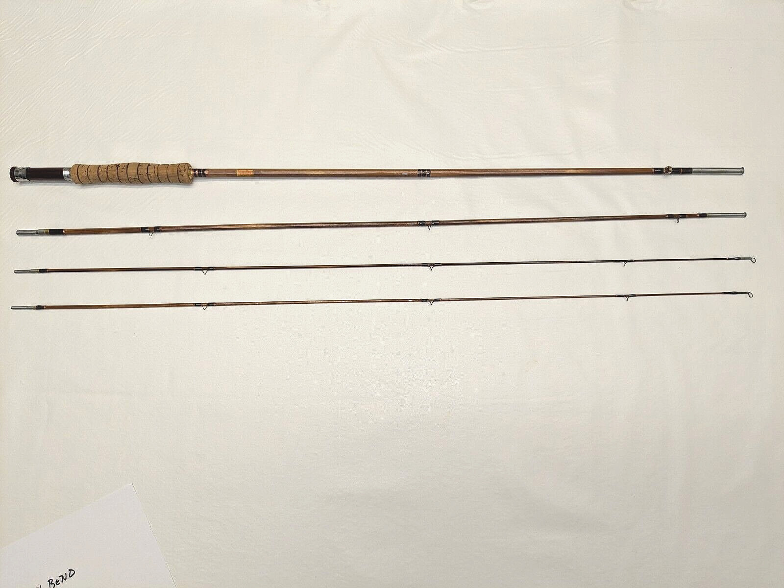 Southbend Bamboo Fly Rod Model 359 9ft 3-pc with extra tip including bag & tube