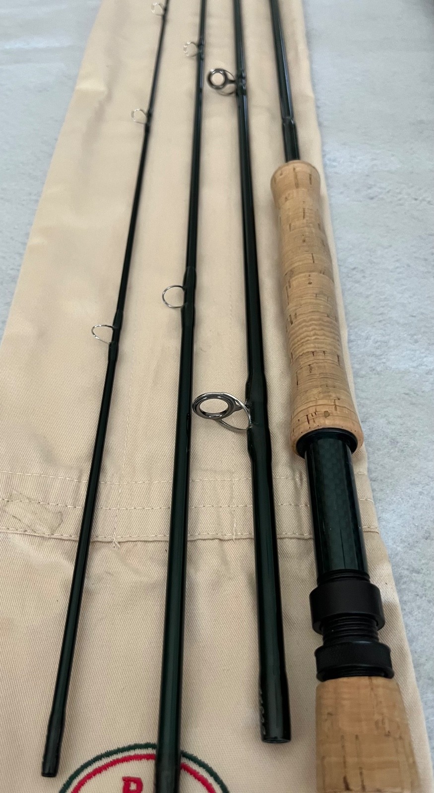 Winston BIIX Fly Rod 9′ 7wght 4 piece Used but in excellent condition