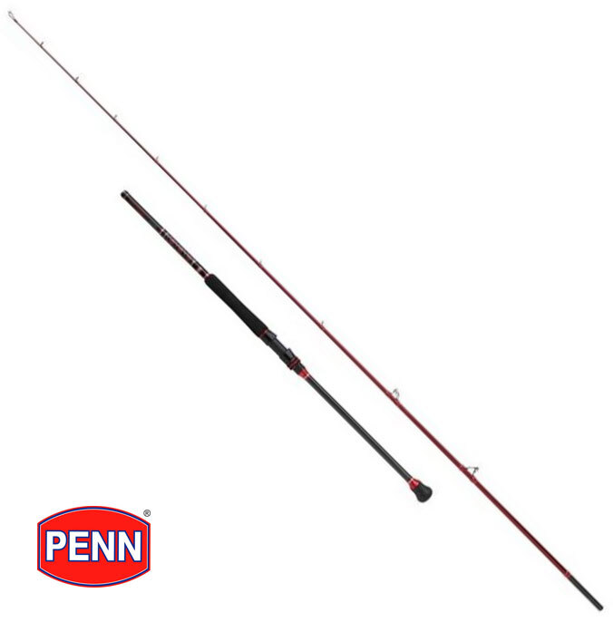 Penn Squadron III Mk3 Braid Boat Rod – 8’4″ / 20-30lb Class / 1+1pc – 1558382