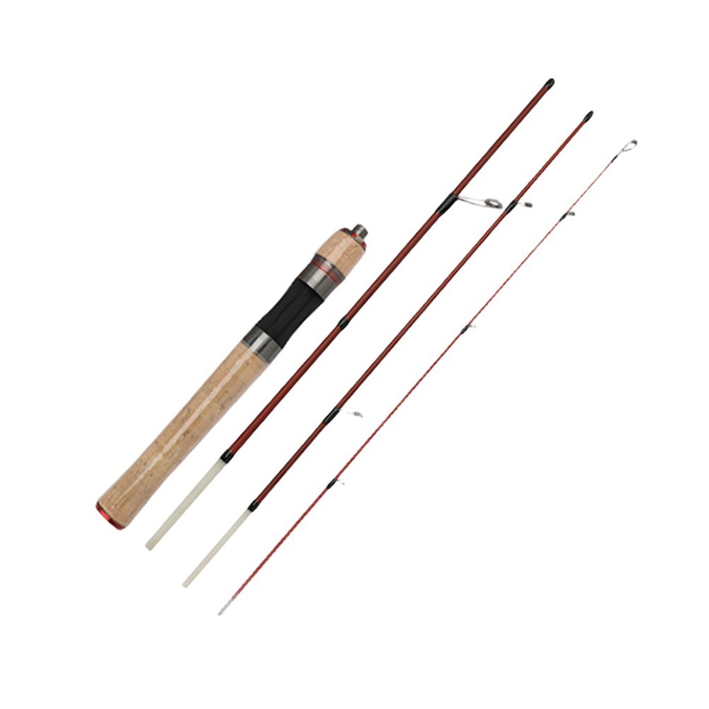 Flexible 1 4m Four Section Fishing Lure Rod for Various Freshwater Fish