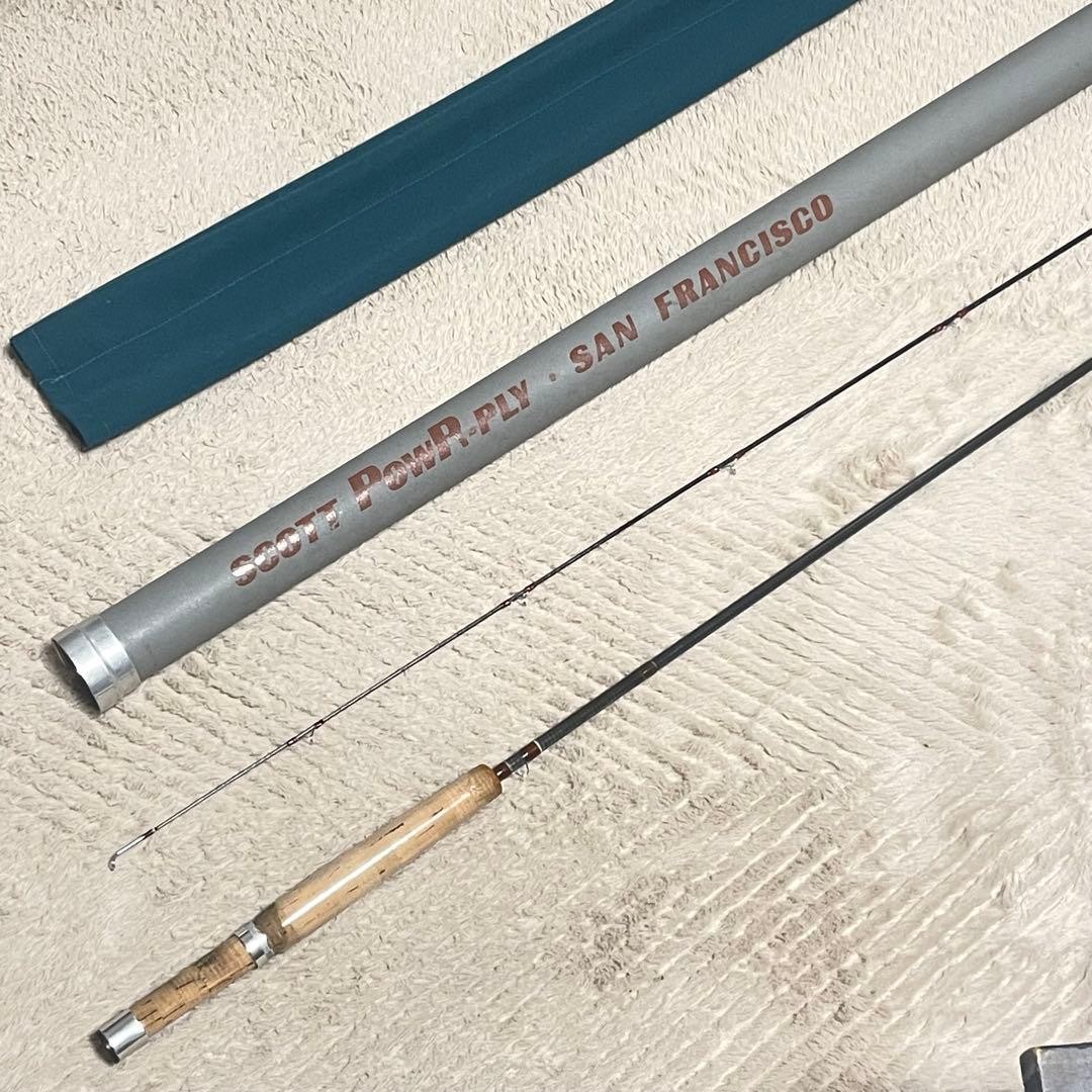 【Rare】SCOTT PowR-PLY 2-piece fly rod (old)
