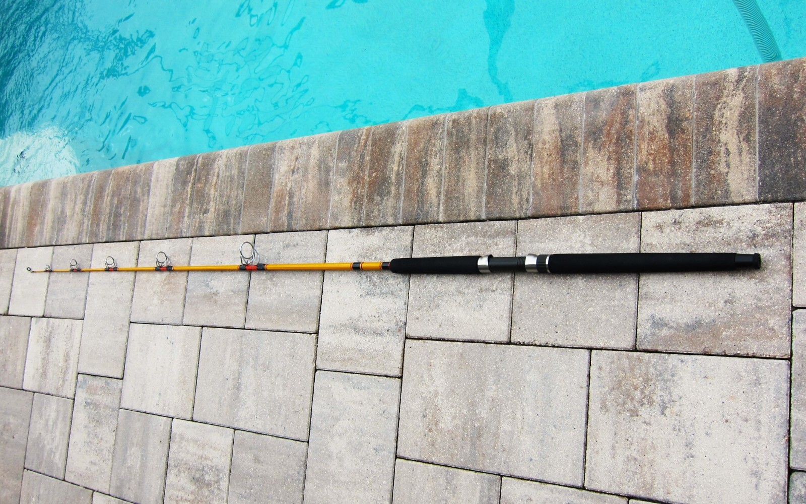 Vintage SILSTAR SOUNDER 1291-70BWS Big Game Spinning Rod: 7′; 20-50lb – USED CD!