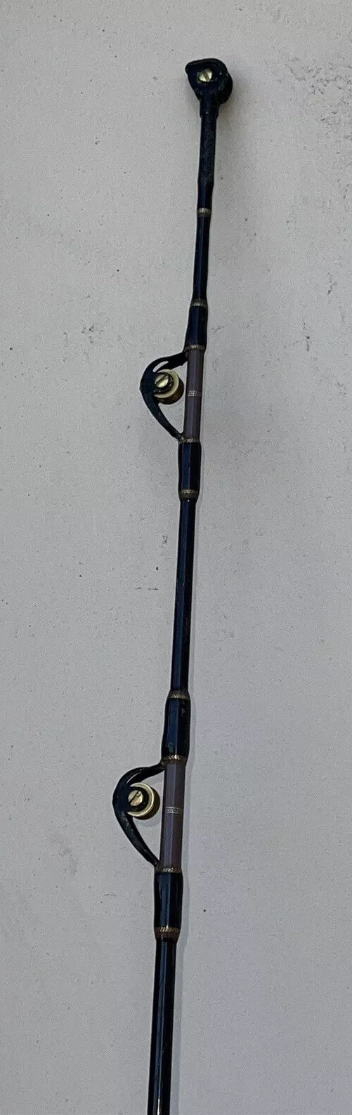 Seeker Made Fishing Trolling Rod 20lb Class w/ AFTCO Uni-Butt Made USA 6.5” Igfa