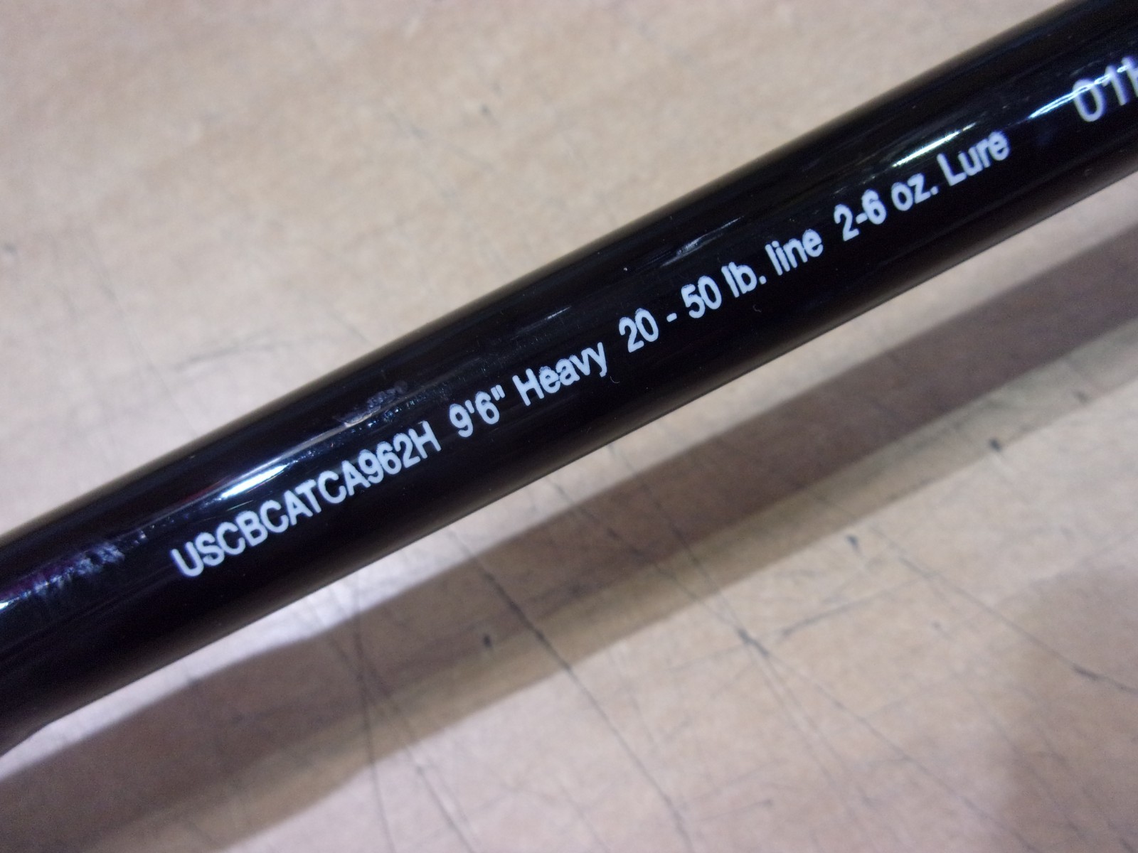 SHAKESPEARE UGLY STIK CARBON CATFISH 9 foot 6 inch heavy casting rod