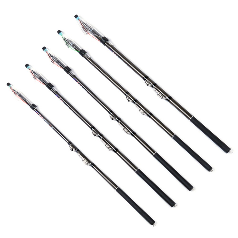 2.7m/3.6m/4.5m/5.4m/6. Telescopic Fishing Rod Carbon Fiber Fishing Rod NMDH