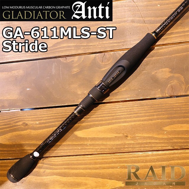 Raid Japan Gladiator Anti GA-611MLS-ST STRIDE 1 Piece Bass fishing Japan