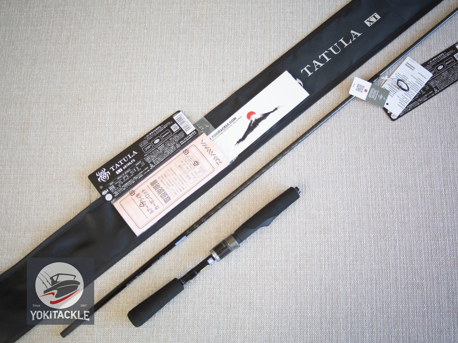 Daiwa 24 TATULA XT 681MLFS Grip Joint Spinning Rod From Japan A2