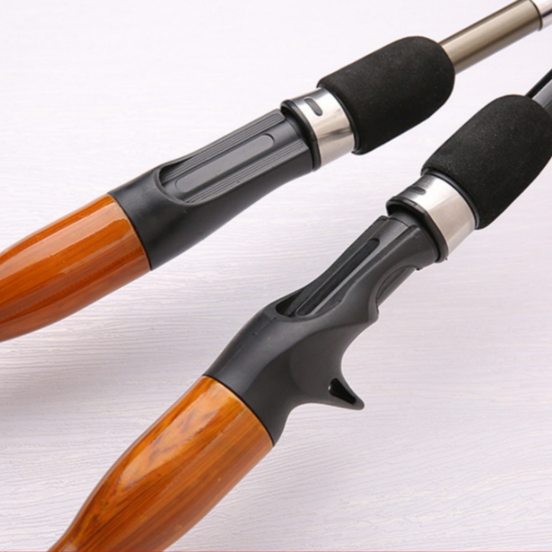Mini Fishing Spinning Casting Rod 1.3-1.8m Telescopic Carbon Fiber Pole Sea Bass