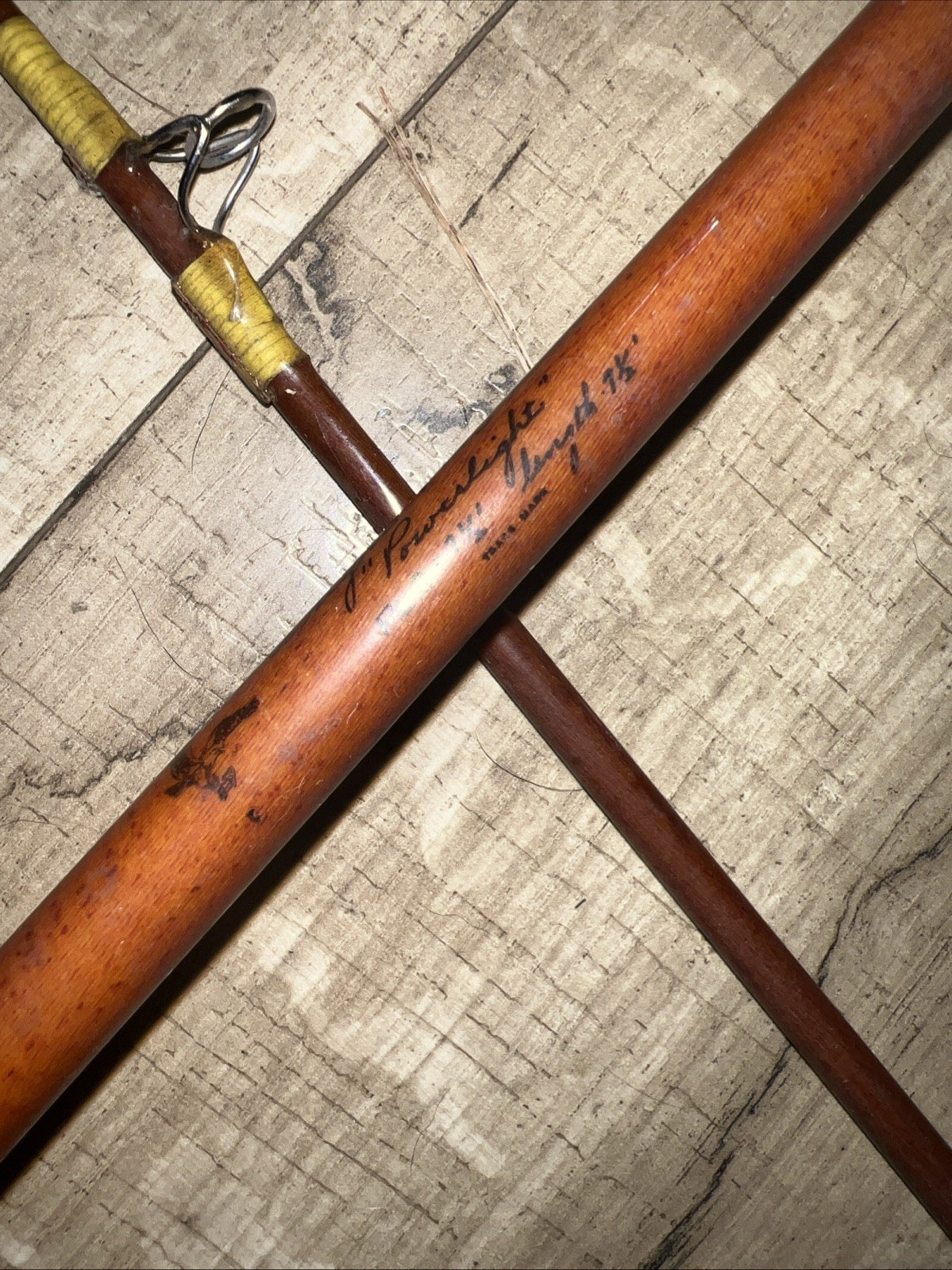 Eagle Claw Wright & McGill Powerlight PLS-7.5 7’ 6” 2 pc spinning Rod