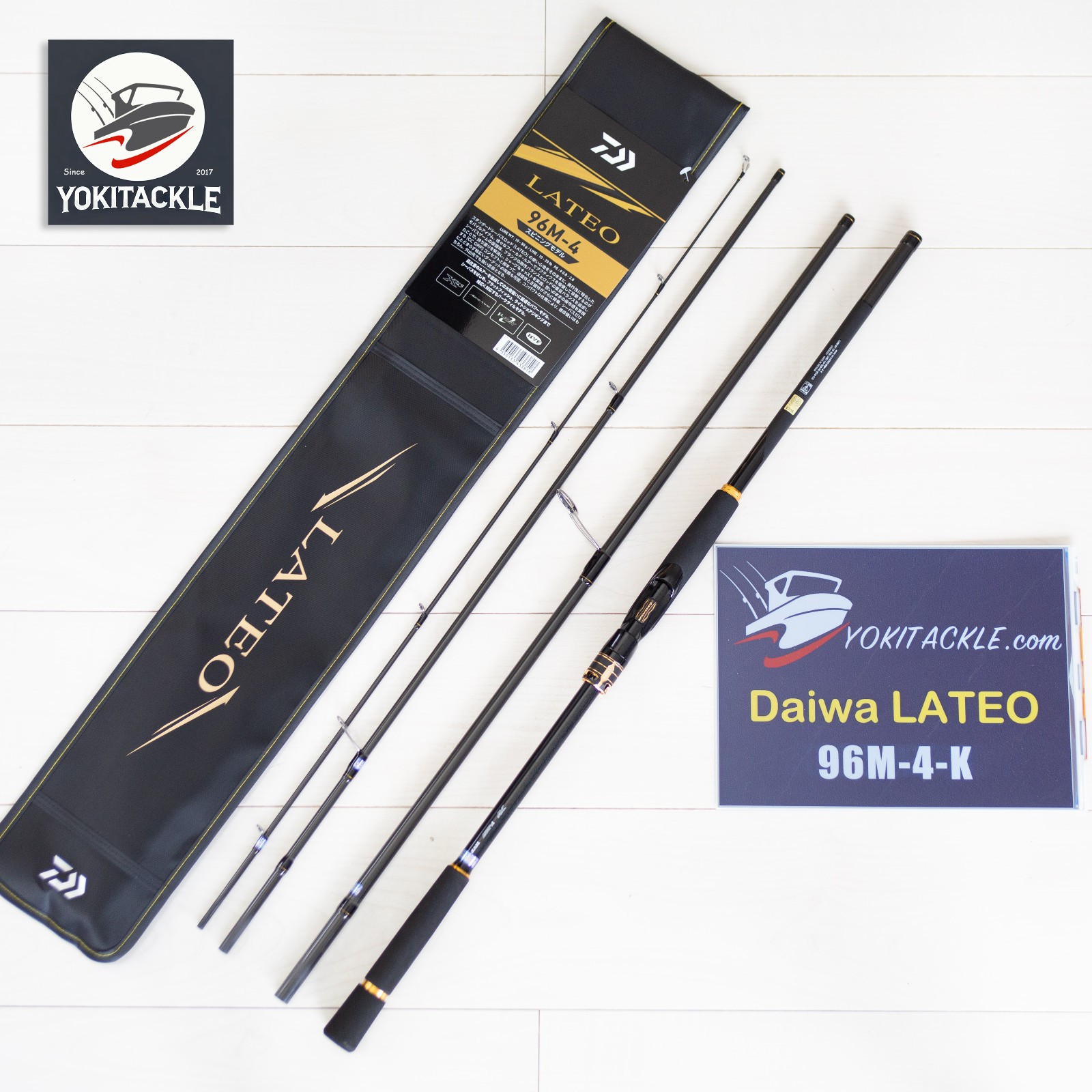 Daiwa 25 LATEO 96M-4-K Spinning Rod JDM Shipping From JAPAN
