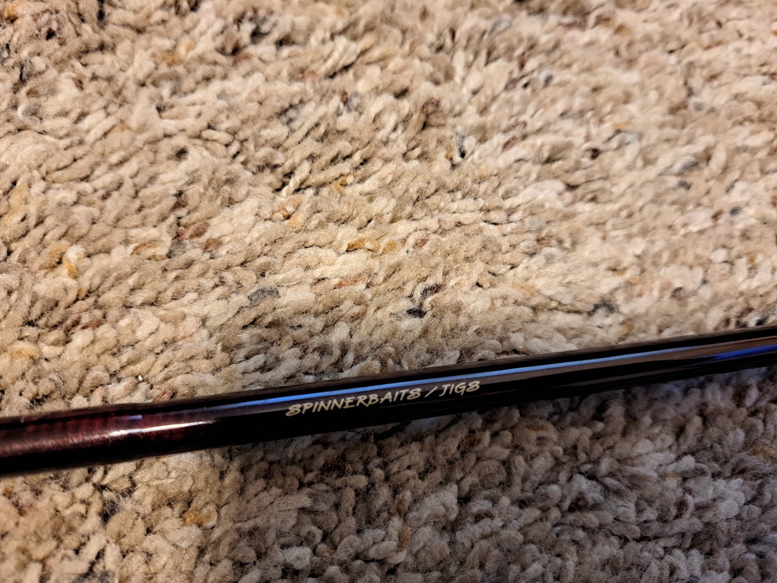 Abu Garcia Bass Tournament 5’6″ BTC56HP Larry Nixon Signed Fishing Rod NOS