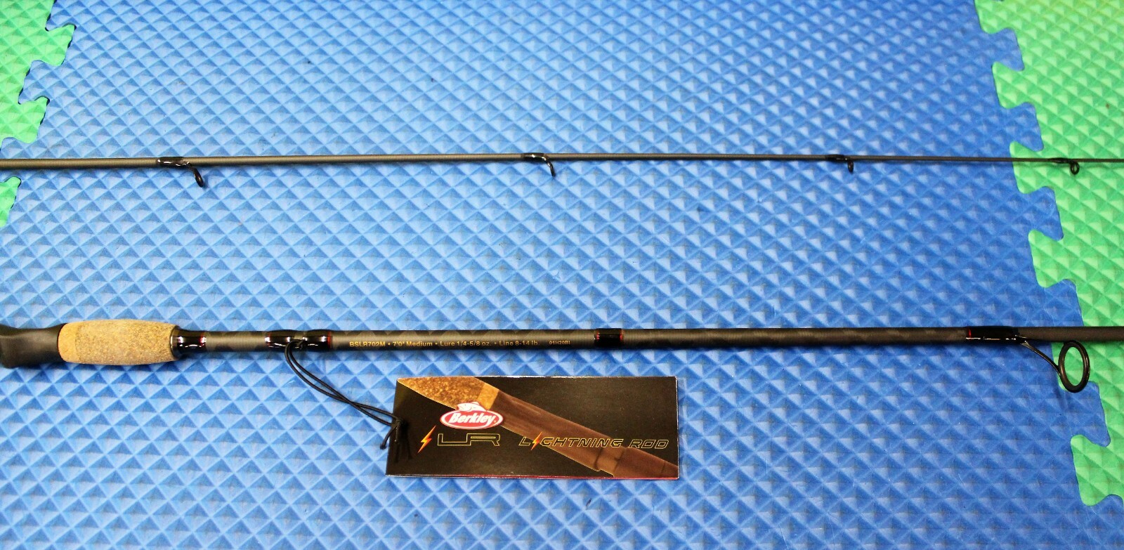 Berkley Lightning Rod Spinning 7′ 0″ 2-Piece Medium BSLR702M 1429026