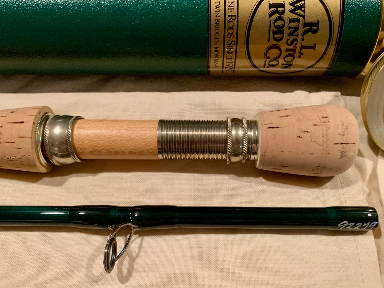 Winston LTX 9’6″ 9wt, Maple reel seat / New