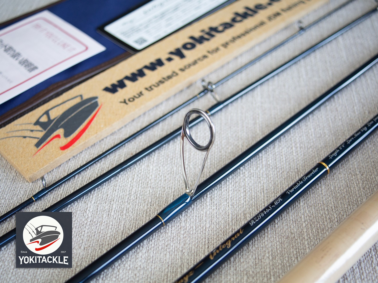 Tenryu 23 Rayz Integral RZI845S-MH 5 Piece Spinning Rod for Trout