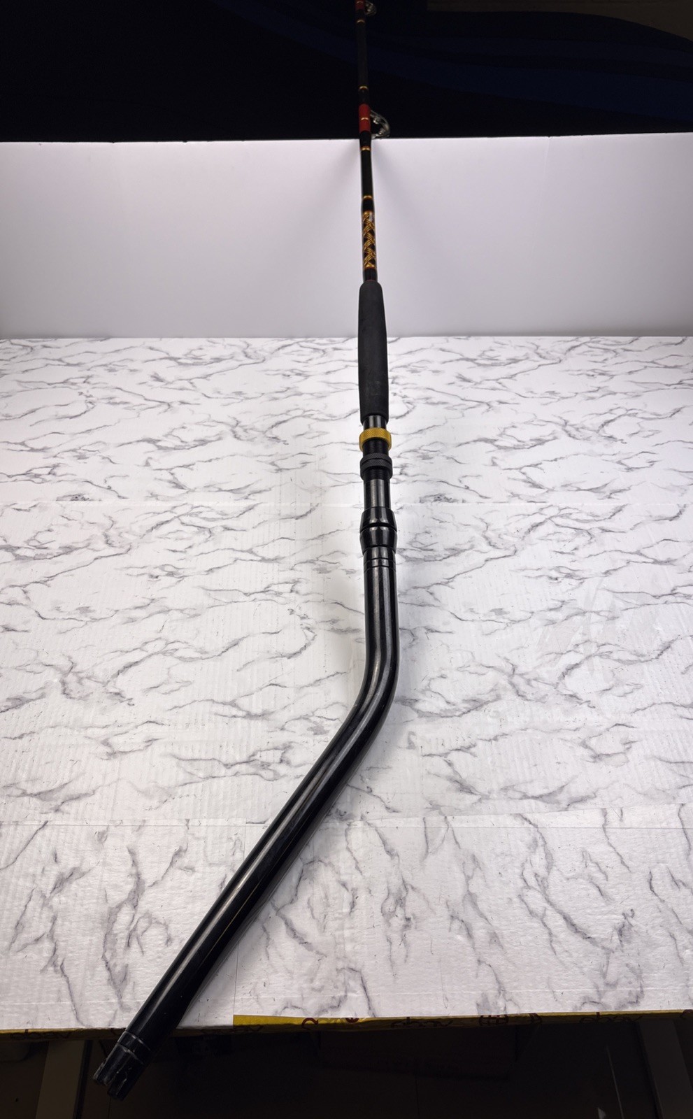 Custom Made Fishing Rod With AFTCO Curved Butt #2 Offshore Big Game Pole