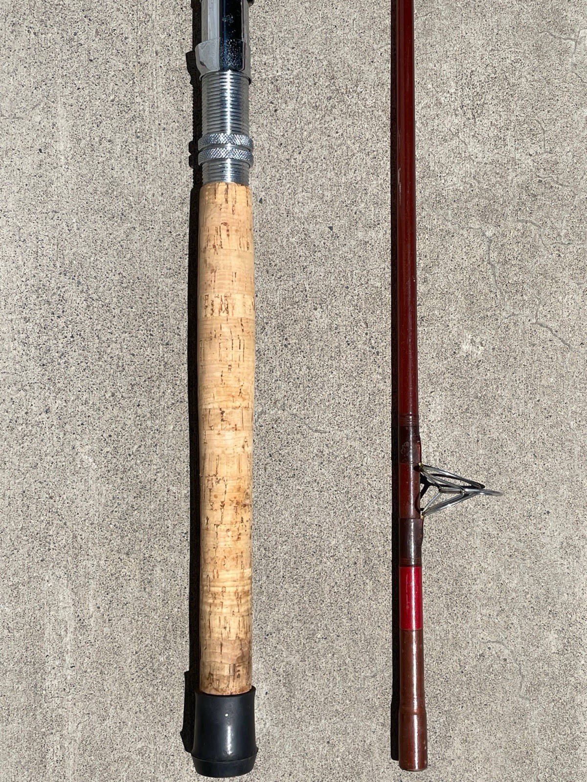 RARE VTG Quick Finessa 6090R 9’ Two Piece Spinning Surf Fishing Rod – EXCELLENT!