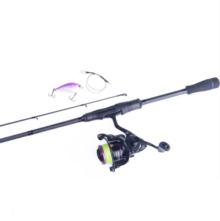 Wychwood Agitator LR-S RTF Lure Rod Kit Rod and Reel Combo Braided Line