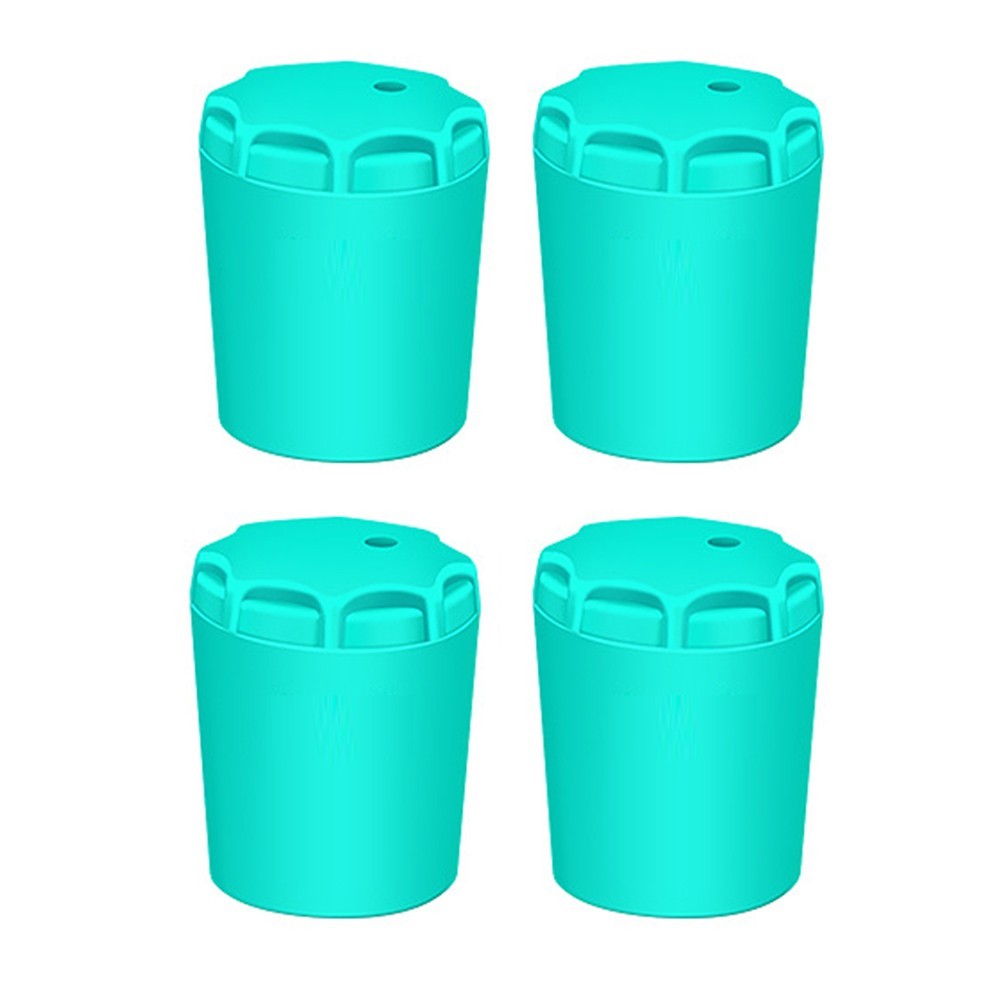 Silicone Fishing Rod End Cap Protectors 4pcs Set for Various Rod Types