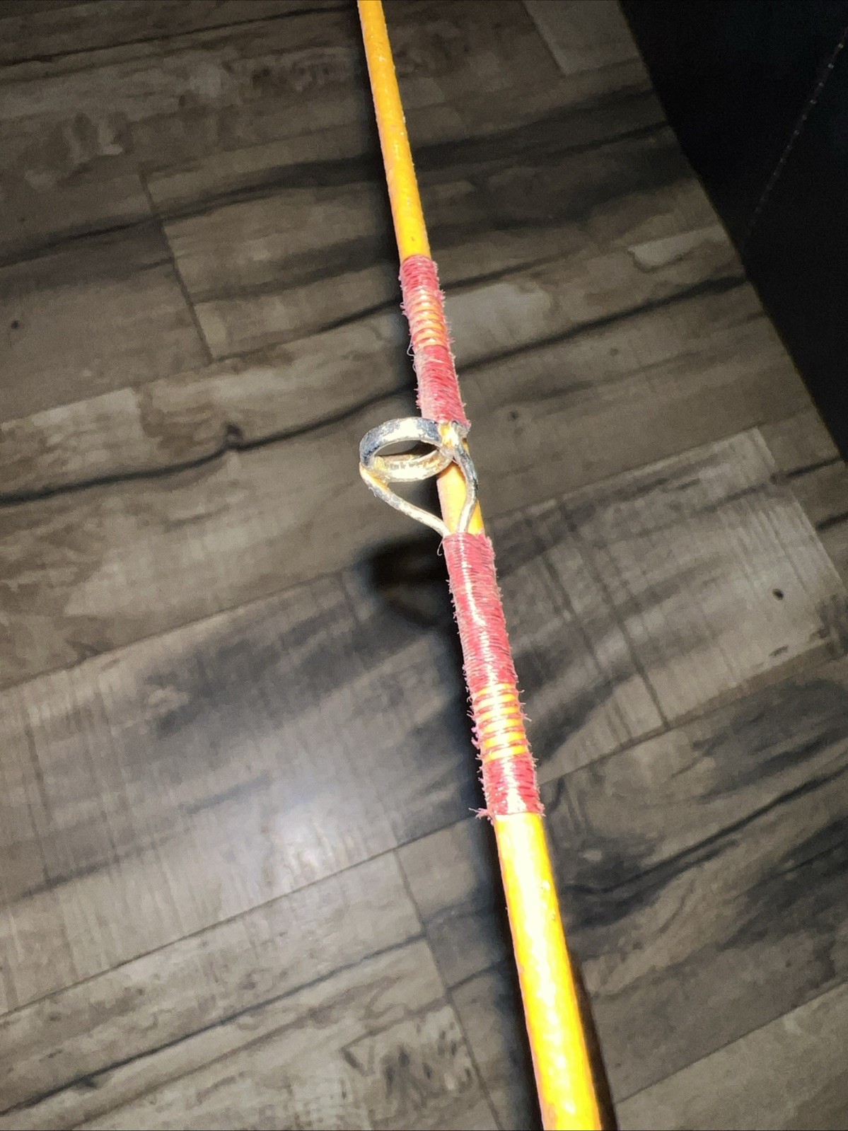 National Fiberglass Company 6’ 6” 2pc Fishing Rod Vintage BaitCasting