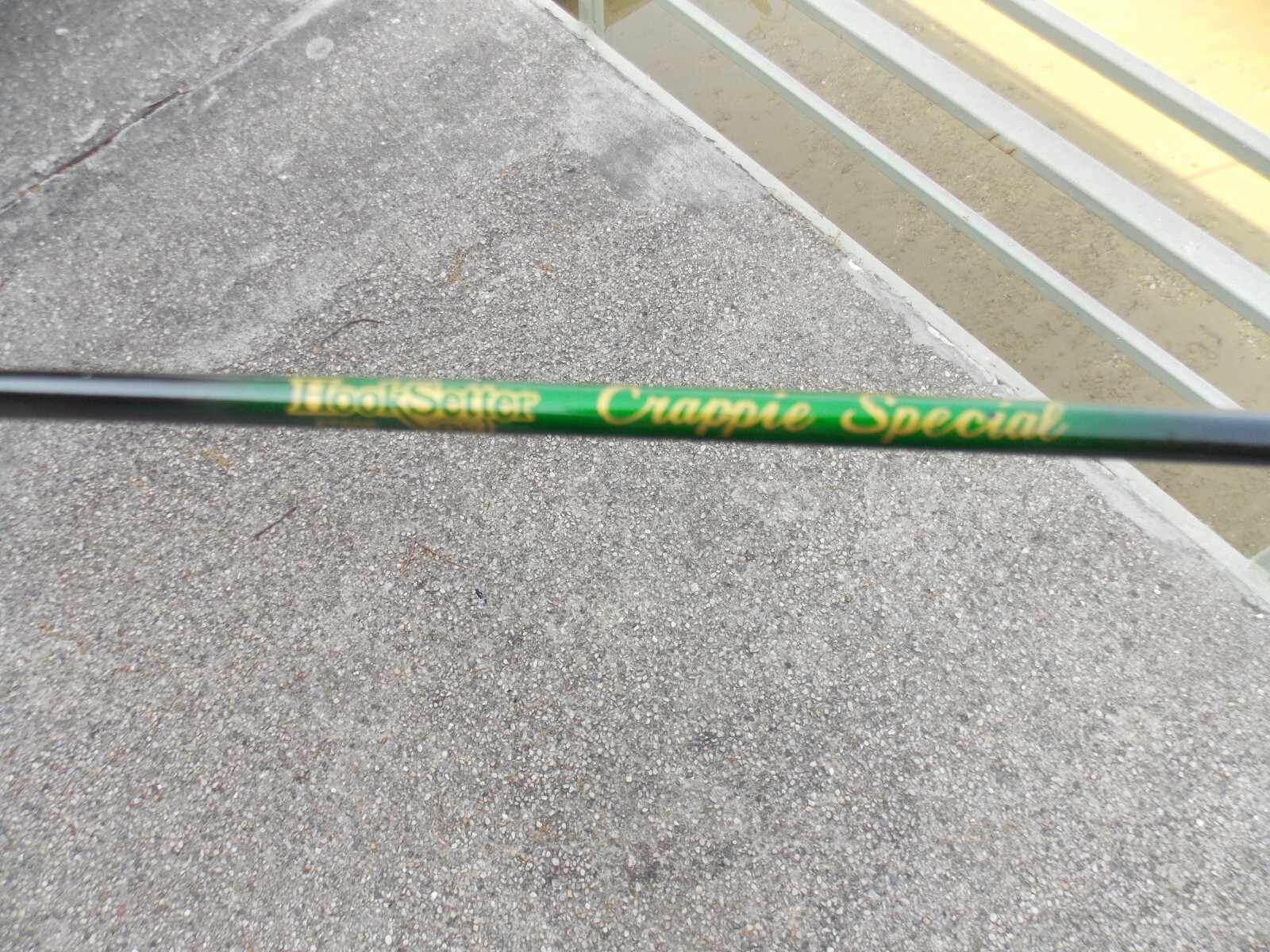 Hook Setter “CRAPPIE SPECIAL” 5’6″ Spinning Rod (2Pc) Ultra Light (AT605) 8/25