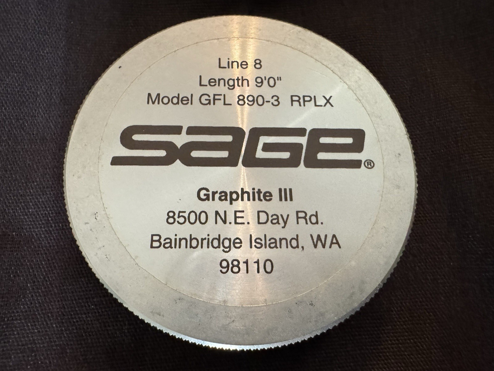 Vtg Sage Graphite III-3RPLX 9′ Able Big Game 3N Reel Extra Spool & Lines Unused