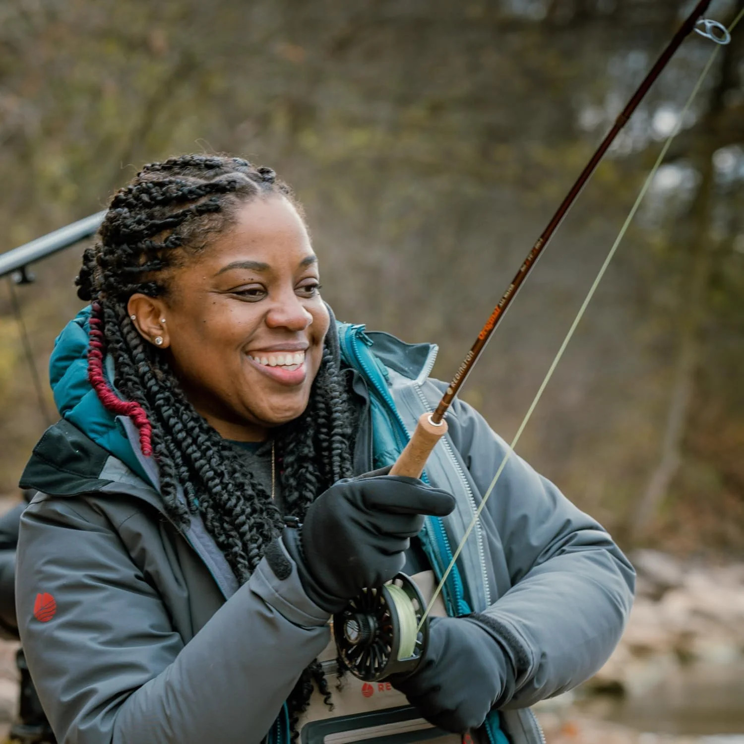 Redington Original Fly Rod – 5wt 9’0″ Medium-Fast Action Trout Fly Fishing Rod –