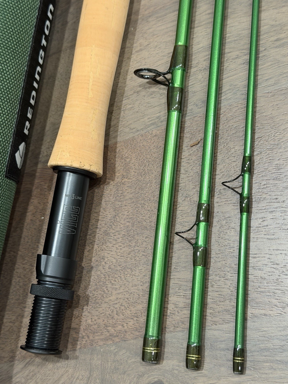 Redington Vice fly fishing rod, specifically the 386-4 model 3WT new