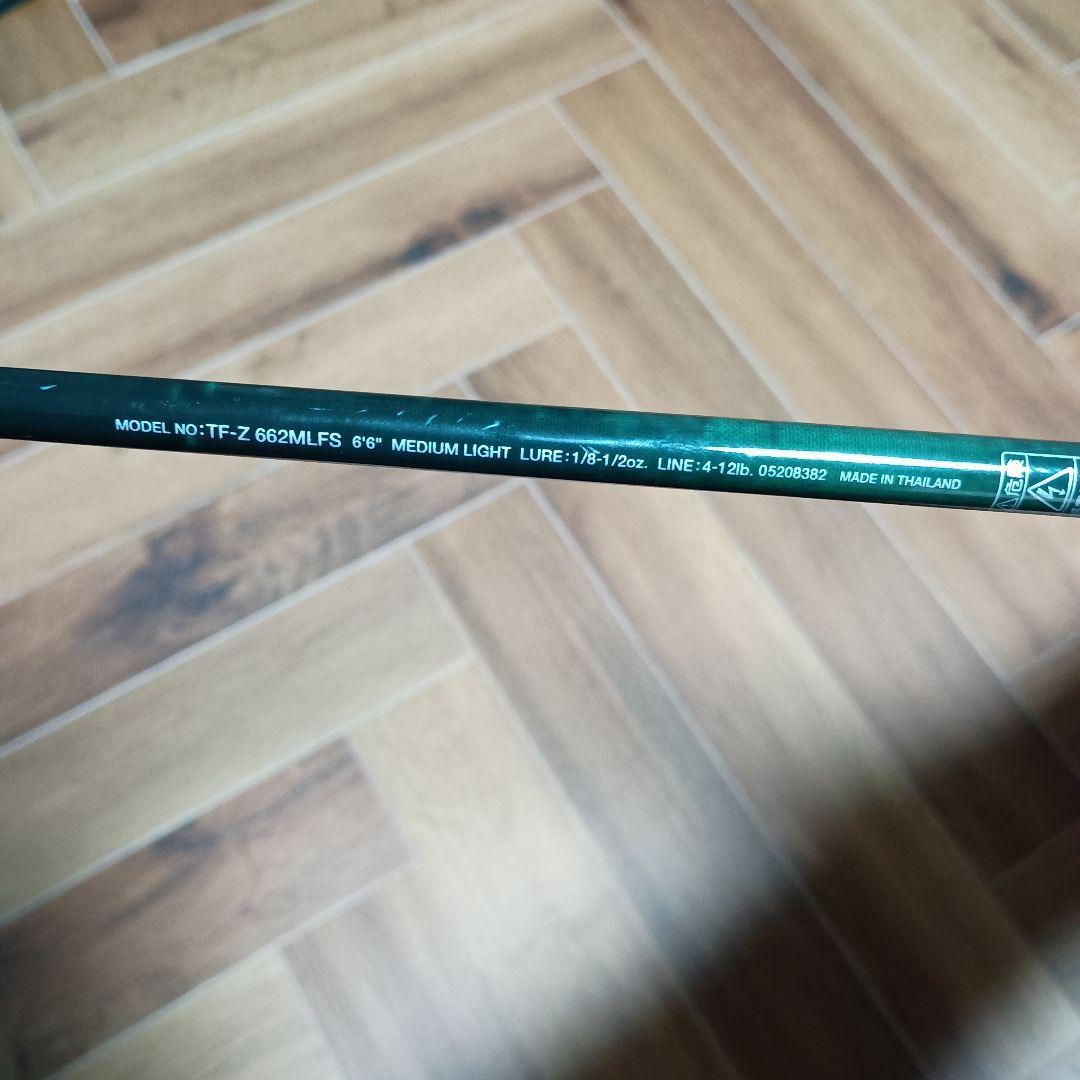Daiwa Triforce Z 662MLFS Saltwater Spinning Rod 6.6ft 1/8-1/2oz Used