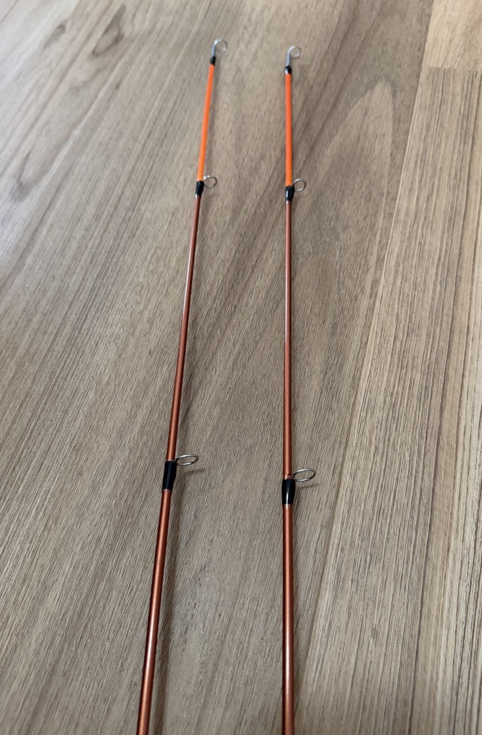 2 CELSIUS Chill Factor 27″ Medium Action Ice Fishing Rods – Lot of 2 – Beginner