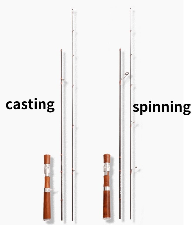 Lure Fishing Rods Carbon Fiber Spinning/casting Rods 1.5M/1.68M/1.8M Poles Fast