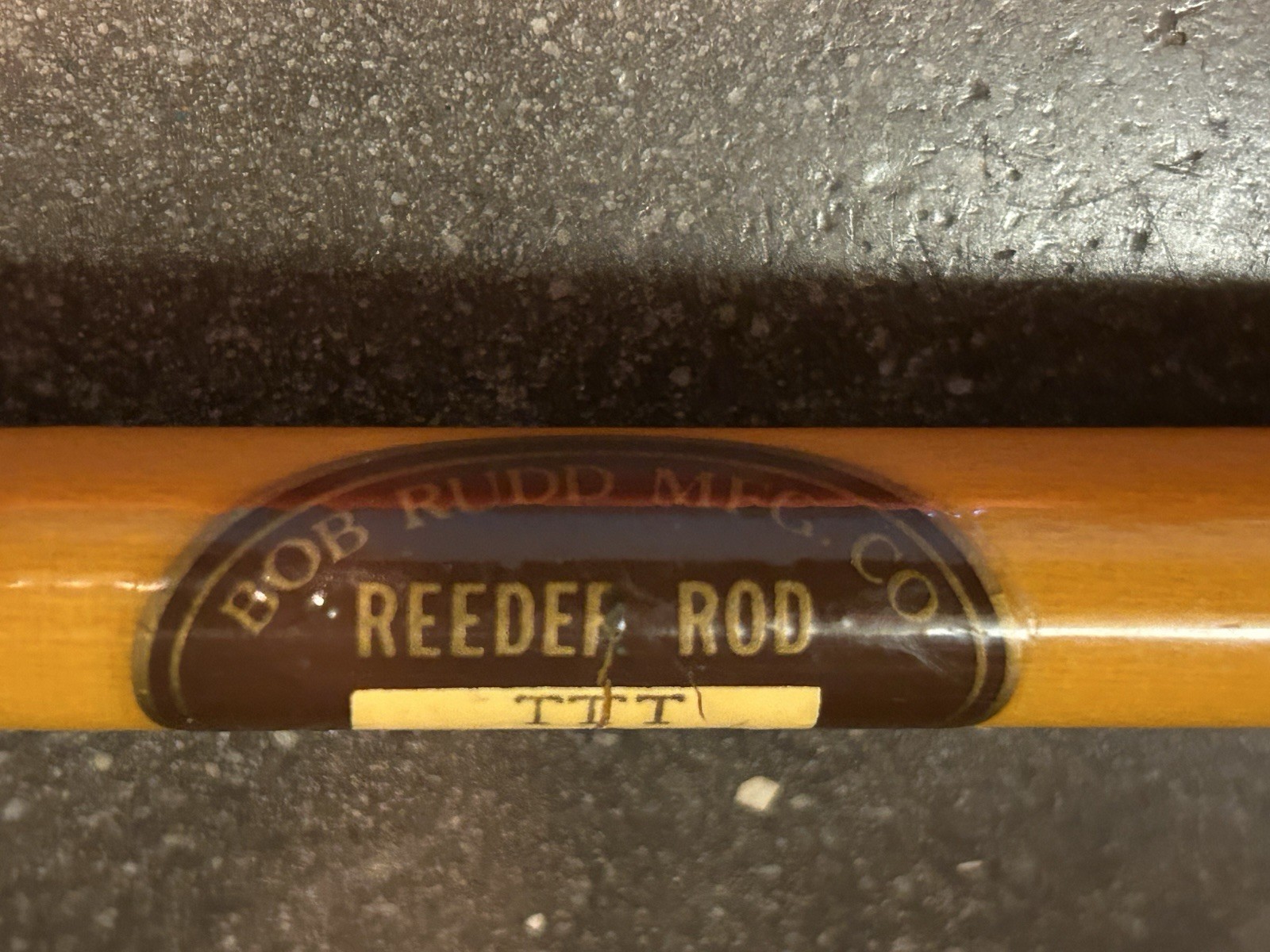 BEAUTIFUL BOB RUDD MFG. CO. REEDER TTT Telescoping 7’-3” With Rod Caddy 205
