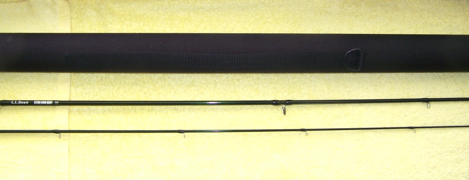 L.L. Bean Fly Rod: 8’6” 6 Wt. 2-pc STREAM LIGHT With Cabalas Fly Rod Travel Case