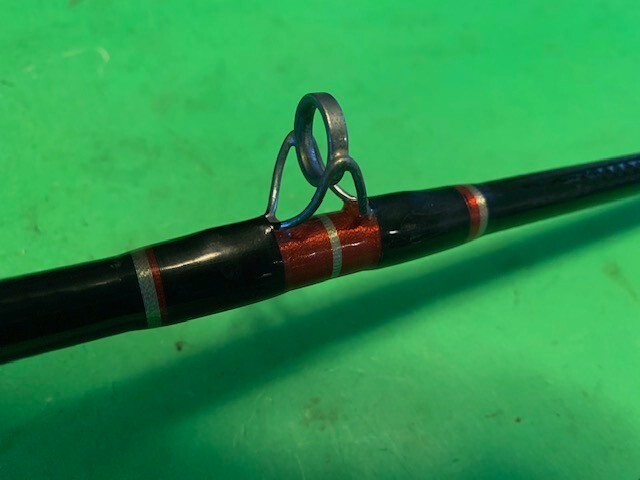 PENN SABRE 8 FOOT 15 TO 30 POUND JIG STICK FISHING ROD PENN RODS OF CHAMPIONS